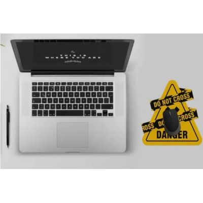 Mousepad / Imã Decorativo ColorFun - Danger