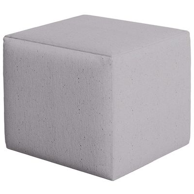 Poltrona de Amamentação com Balanço e Puff Ravena W01 Linho Cinza - Lyam Decor
