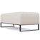 Kit 02 Puffs Decorativo Sala de Estar Bali W01 Base de Ferro 120x50 cm Bouclê Cru - Lyam