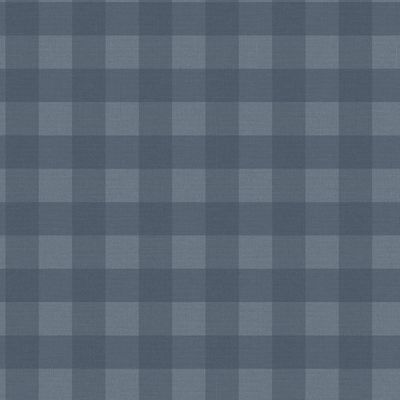 Papel de Parede Essential Xadrez Vichy Cor Azul Com Cinza ES98131