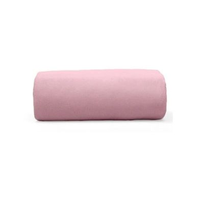 Lençol Buettner King Malha Basic Liso com Elastico Rose Blush
