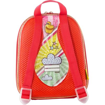 Mochila Infantil Branca de Neve Tamanho P - Vermelha