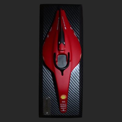 Miniatura 3D Quadro Decorativo 33cm x 12,5cm Carro Red 2023 75 Vermelha G53 - Gran Belo