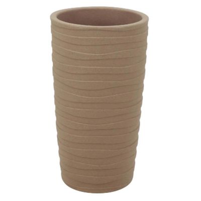 Vaso para Plantas Folhagens Tramontina Grego Areia Decoração Grande 65cm Varanda Jardim