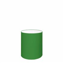 Cúpula Abajur E Luminária Cilíndrica Vivare Cp-7001 ø13x15cm - Bocal Nacional Verde-folha