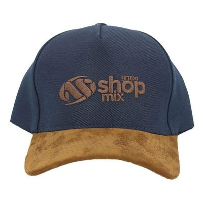 Bone Aba Curva Gruposhopmix Azul Escuro