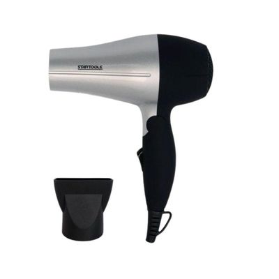 Secador De Cabelo Cinza Manual Profissional 1200w Bivolt