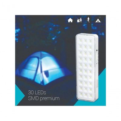 Iluminacao Emergencia Autonoma Segurimax 30 Leds Litium