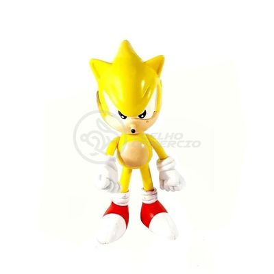 Boneco Action Figure Articulado Grande 23cm Sonic World