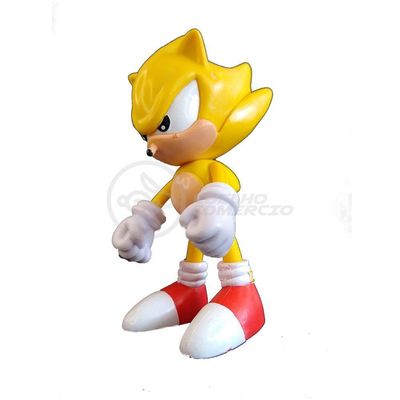 Boneco Action Figure Articulado Grande 23cm Sonic World