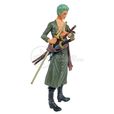 Boneco Anime Action Figure One Piece 18cm - Roronoa Zoro