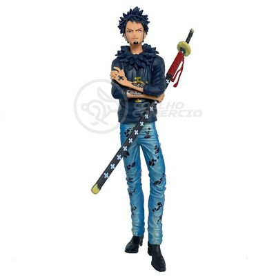 Boneco Action Figure One Piece 18Cm - Trafalgar D. Water Law