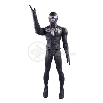Boneco Articulado 30Cm Action Ação Do Spiderman Venom Marvel