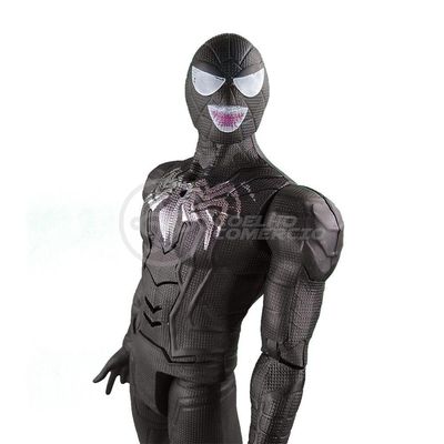 Boneco Articulado 30Cm Action Ação Do Spiderman Venom Marvel