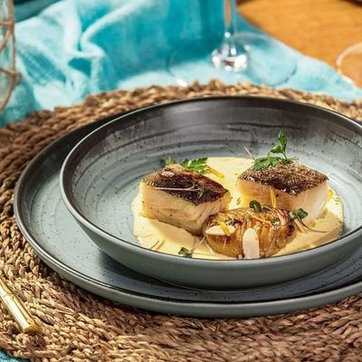 Aparelho De Jantar 16 Peças Flat Pacífico Oxford