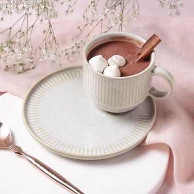 Conjunto De Pratos De Sobremesa 06 Peças Linhas Latte Porto Brasil