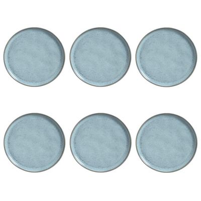 Conjunto De Pratos Rasos 06 Peças Bio Breeze Porto