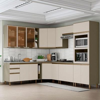 Cozinha Modulada évelin 15 Peças Duna Cristal - Henn