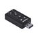 Adaptador Placa De Som Usb 7.1 Canais Virtual Ausb71