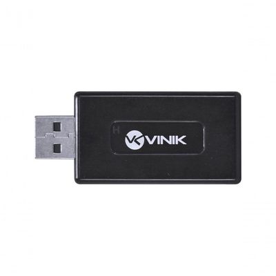 Adaptador Placa De Som Usb 7.1 Canais Virtual Ausb71