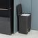 Lixeira Com Pedal Trium 50 L Preto Ou
