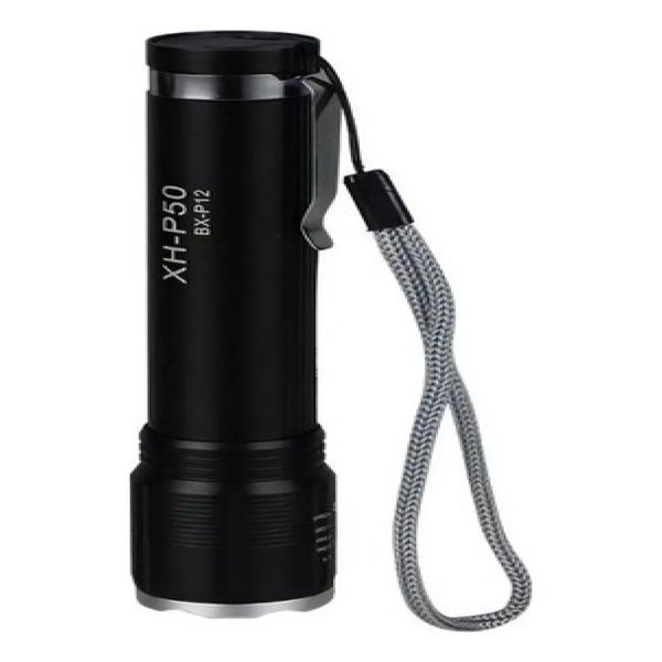Lanterna De Zoom Recarregável P50 Cor Branca