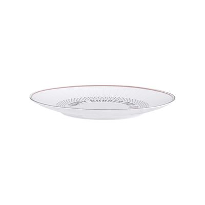 Prato Raso Tramontina Chicago em Porcelana Decorada 25 cm