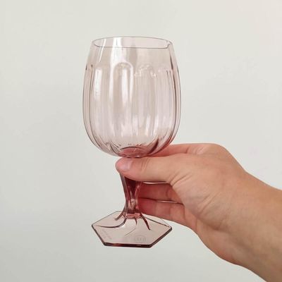Conjunto 6 Taças Plástico 350ml Água Suco UZ