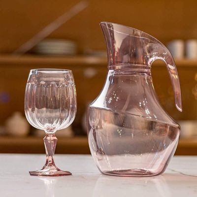 Conjunto 6 Taças Plástico 350ml Água Suco UZ