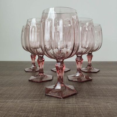 Conjunto 6 Taças Plástico 350ml Água Suco UZ