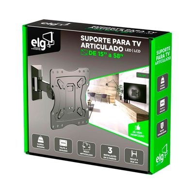 Suporte ELG BI Articulado Full20 15-58''
