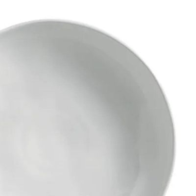 Conjunto de Pratos Fundos Bio New White 1,1 litros 6 Peças Porto Brasil Branco