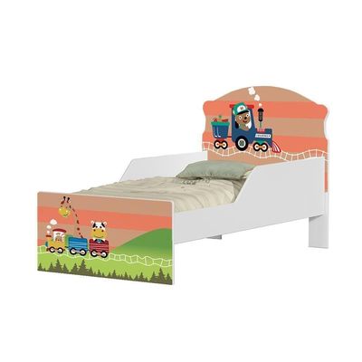 Mini Cama Trenzinho Com Colchão