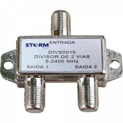 Divisor Satélite 1-2 5-2400 Mhz Storm - Dez - 10