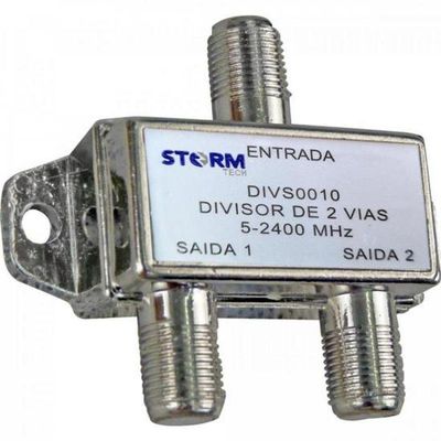 Divisor Satélite 1-2 5-2400 Mhz Storm - Dez - 10