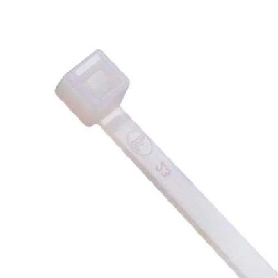 Abraçadeira Cinta 4,8 X 180mm Branca - Kit Com 100 Unidades