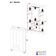 Guarda-roupa Infantil 122cm 4 Portas E 2 Gavetas Dengo Multimóveis Mp4438 Madeirado/branco Madeirado/branco