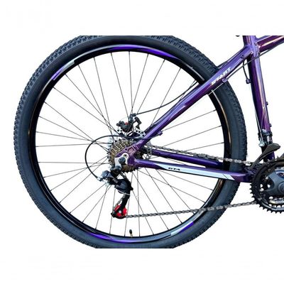 Bicicleta Aro 29 Gta Start Alumínio Mountain Bike 21v Freio A Disco Garfo Suspensão Roxo Tam: 19