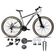 Bicicleta Aro 29 Absolute Nero 5 Kit 2x9 Gta Sunrun K7 Freio A Disco Garfo Com Trava Mtb cinza Tam: 17