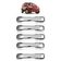 Kit Aplique Cromado Capa Maçanetas + Traseira Ecosport 2006