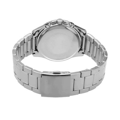 Relógio Casio Masculino Ref:Mtp-1375d-3avdf Multifunção Prateado