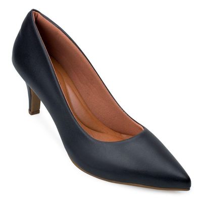 Scarpin Sense Way AM22-2000NP 41 / Preto