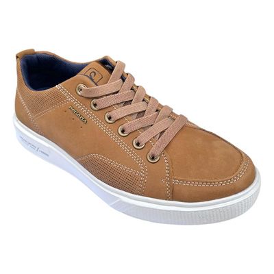 Sapatênis Masculino Pegada Couro Marrom Mascavo 111902-10 38 / Marrom