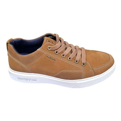 Sapatênis Masculino Pegada Couro Marrom Mascavo 111902-10 38 / Marrom
