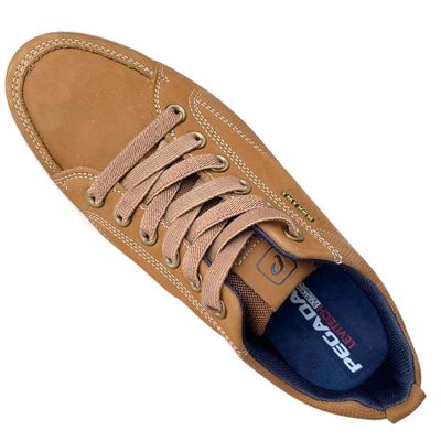 Sapatênis Masculino Pegada Couro Marrom Mascavo 111902-10 38 / Marrom