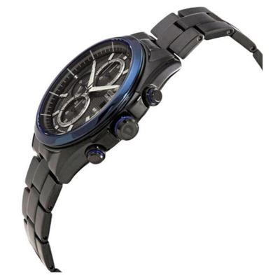 Relógio Citizen Masculino Ref: Ca0438-52e Solar Black Cronógrafo Eco-Drive