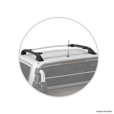 Rack De Teto Bagageiro Amarok 2010 a 2025 Cromado Tubolar