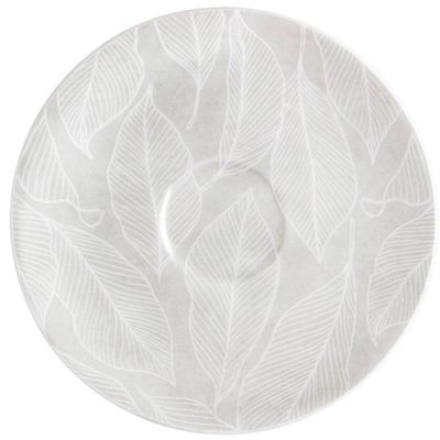 Jogo 6 Xícaras com Pires Café 95ml Porcelana Tramontina Arbo Curto Expresso Mesa Posta