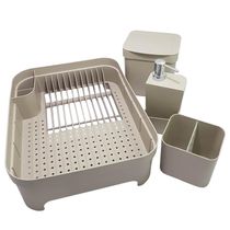 Utensílios Cozinha Escorredor Louça Lixeira