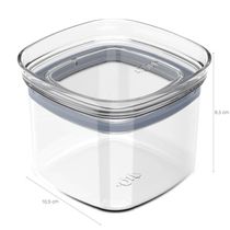 Kit 6 Potes Herméticos 450ml Vedação Silicone